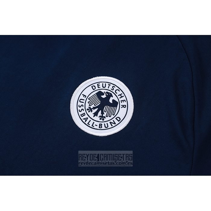 Chandal del Alemania Manga Corta 2026-2027 Azul - Pantalon Corto